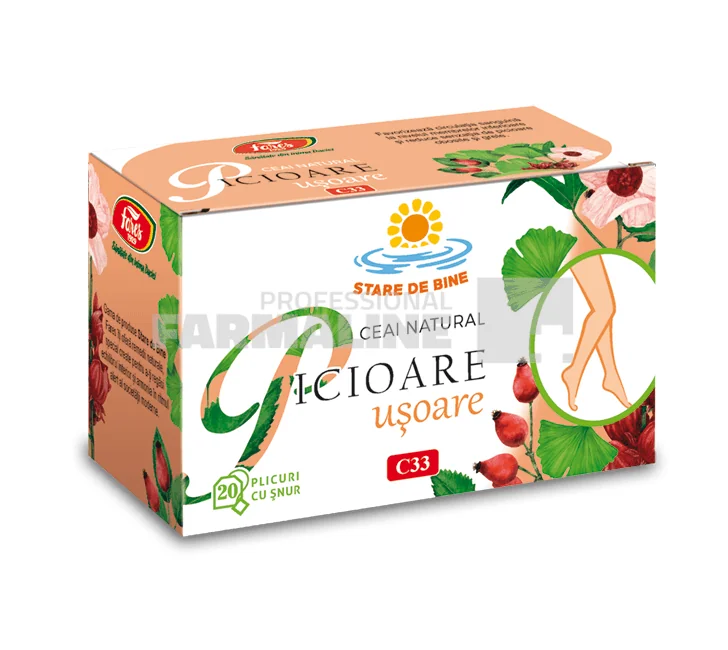 Fares Ceai picioare usoare 20 plicuri