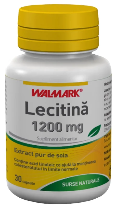Lecitina 1200 mg 30 capsule