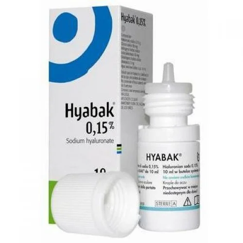 Hyabak Solutie pentru ochi 0,15% 10 ml