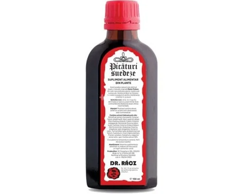 Bitter Picaturi Suedeze 100 ml Dr Racz