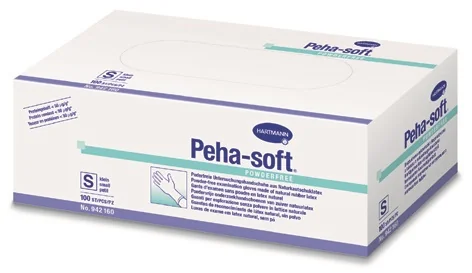 Hartmann Peha-Soft Manusi nitril alb S 100 bucati
