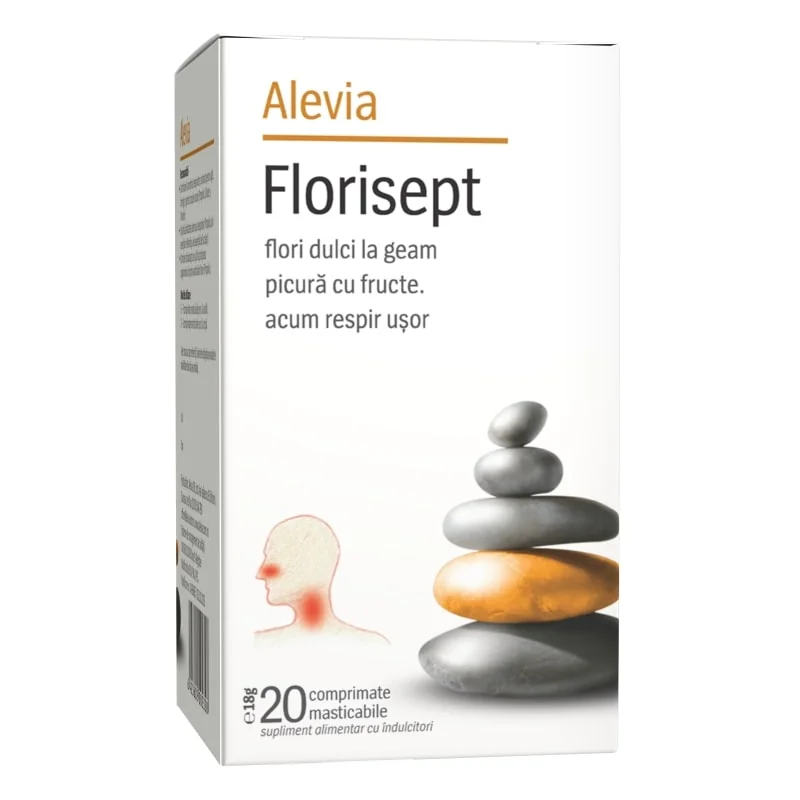 Alevia Florisept 20 comprimate