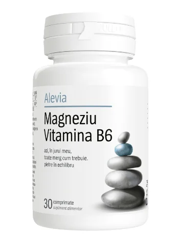 Alevia Magneziu Vitamina B6 30 comprimate