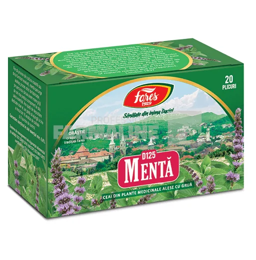 Fares Ceai de Menta 20 plicuri