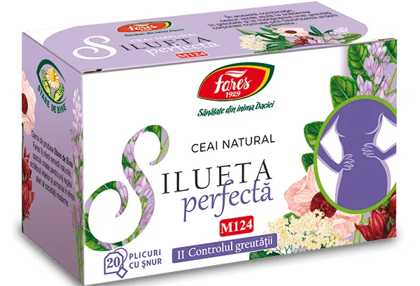 Fares Stare De Bine Ceai Silueta Perfecta 2- Controlul Greutatii 20 plicuri