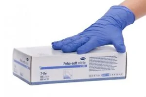 Hartmann Peha-Soft Manusi nitril alb L 100 bucati