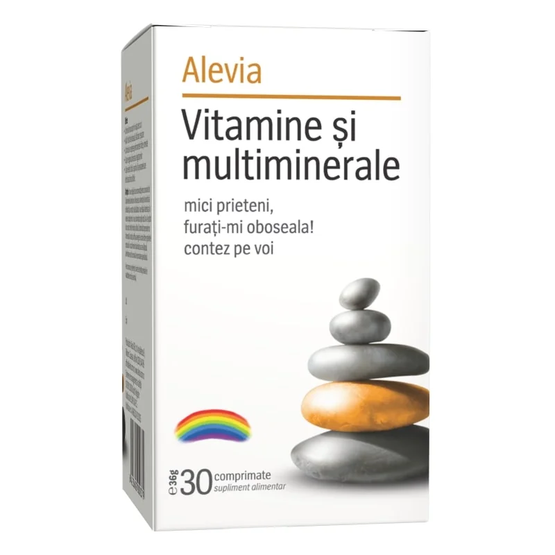 Alevia Vitamine si multiminerale 30 comprimate