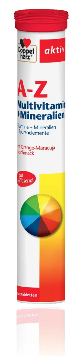 Doppelherz Aktiv A-Z Multivitamine + Minerale 15 comprimate efervescente
