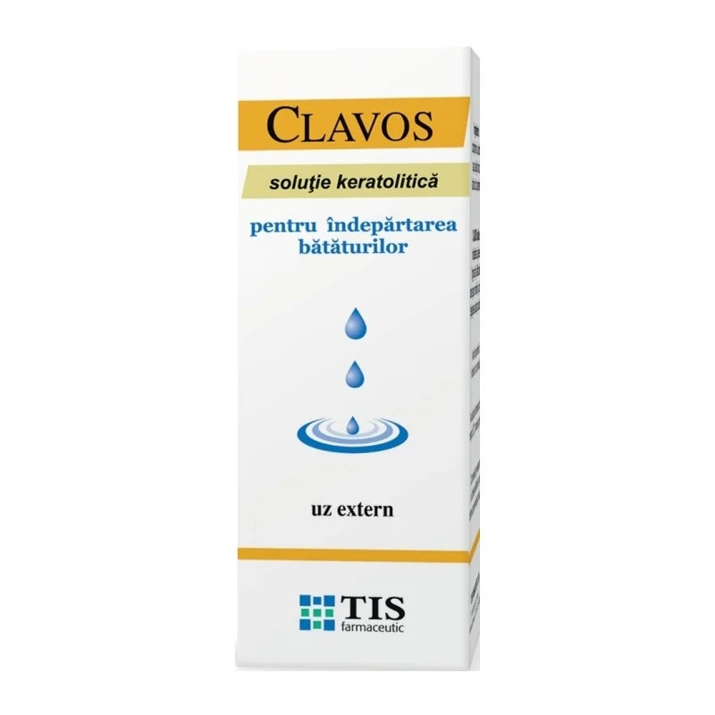 Clavos Solutie keratolitica pentru indepartarea bataturilor 10 ml