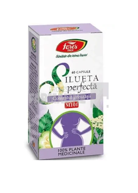 Fares M101 Silueta perfecta controlul greutatii  60 capsule