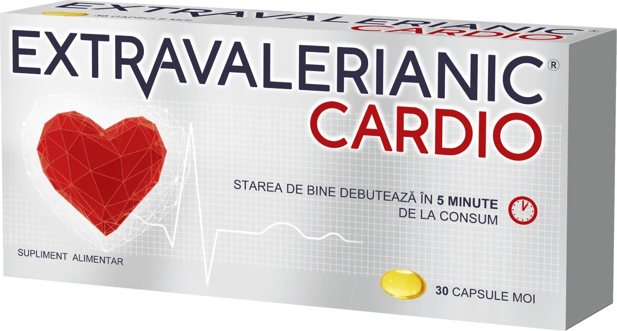 Extravalerianic Cardio 30 capsule moi