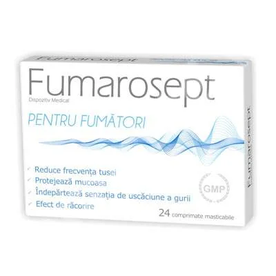 Fumarosept 24 comprimate masticabile