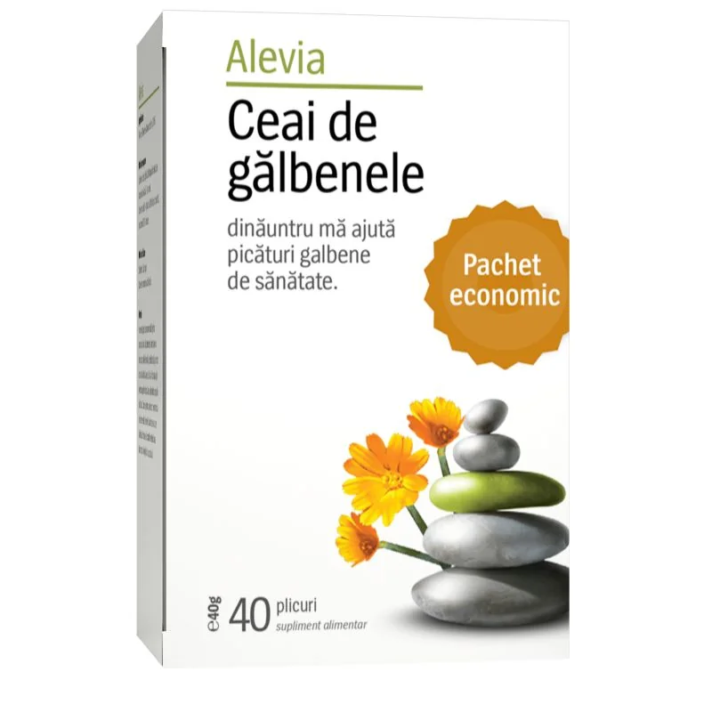 Alevia Ceai de Galbenele 40 plicuri