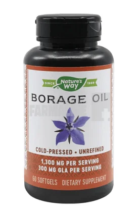 Borage (Limba-mielului) 1300mg 60 capsule