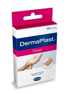 Hartmann DermaPlast Classic 10 cm x 6 cm 10 bucati
