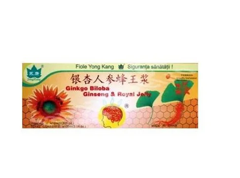 Ginseng si Royal Jelly 10 fiole
