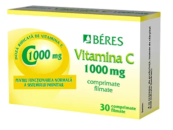 Beres Vitamina C 1000 mg 30 comprimate