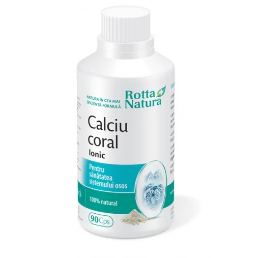 Rotta Natura Calciu coral ionic 90 capsule