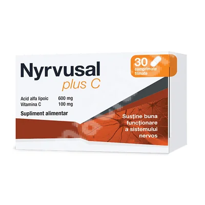 Nyrvusal Plus C 30 comprimate