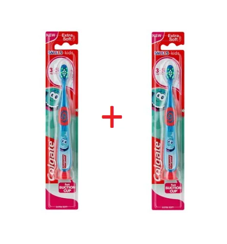 Colgate Periuta de dinti Smiles 3-5 ani 1 + 1 Cadou