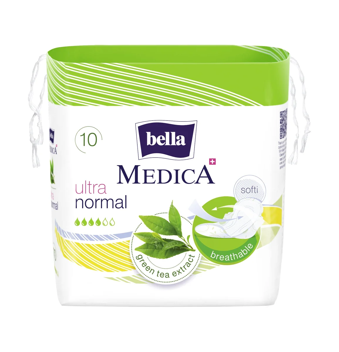 Bella Medica Ultra Normal Absorbante Green Tea 10 bucati