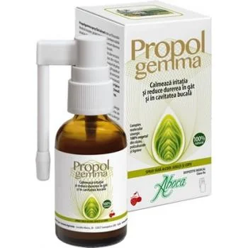 Aboca Propolgemma spray fara alcool pentru copii si adulti 30 ml