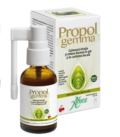 Aboca Propolgemma spray cu alcool pentru adulti 30 ml