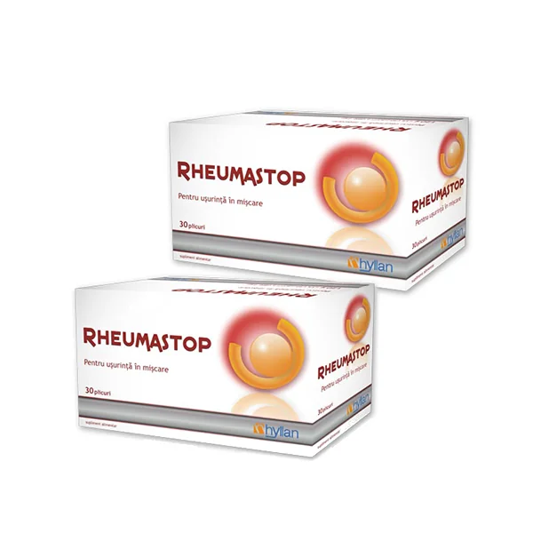 Hyllan  Rheumastop 1+1Cadou 85% din al II lea 60 plicuri