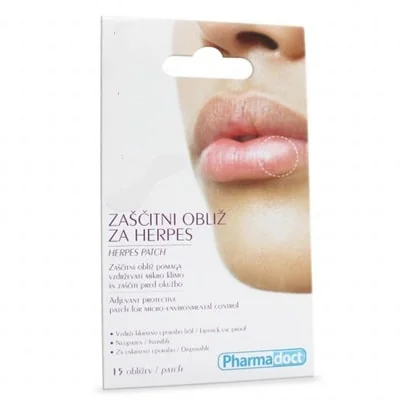 Pharmadoct plasturi antiherpetici 15 bucati