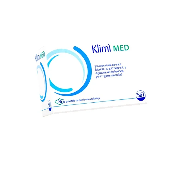 Klimi Med Servetele sterile pentru igiena oculara 20 bucati