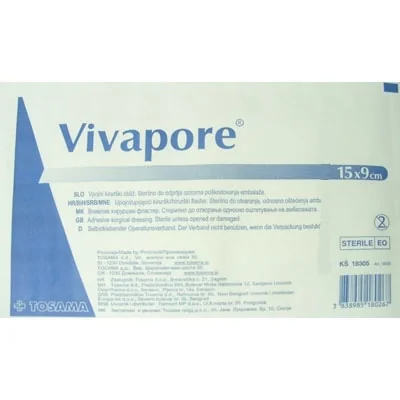Viva Pore Pansament adeziv steril 9 cm X 15 cm