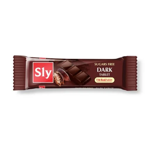 Sly Diet Ciocolata amaruie fara zahar 25 g