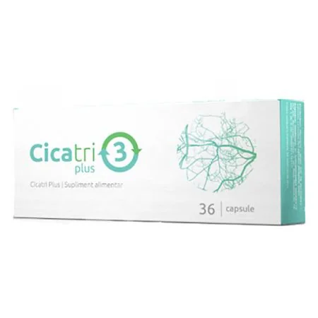 Cicatri plus 3 - 36 capsule