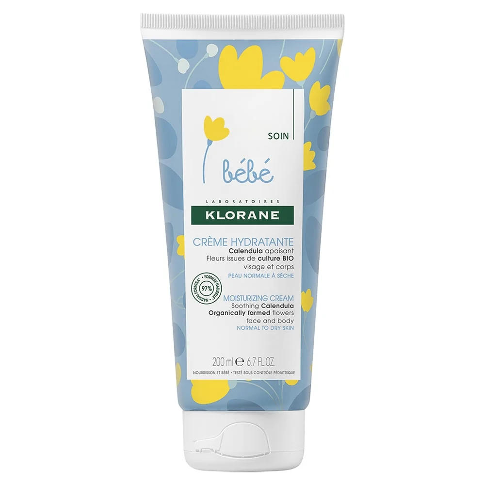 Klorane Bebe Crema hidratanta cu vitamine 200 ml
