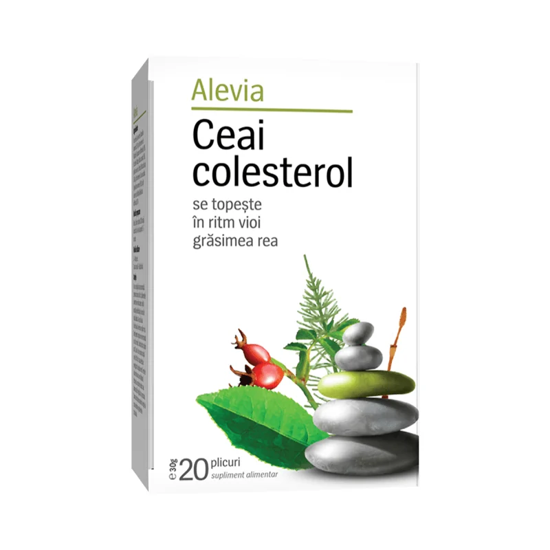 Alevia Ceai colesterol 20 plicuri