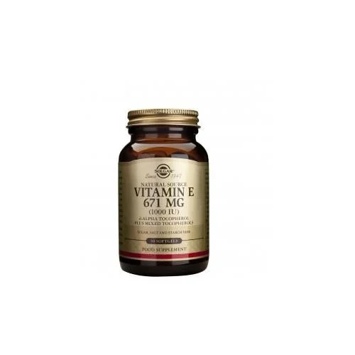 Solgar Vitamina E 671 mcg (1000UI) 50 capsule