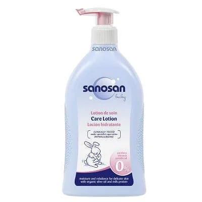 Sanosan Pachet Baby Lotiune ingrijire 500 ml + Crema cu zinc 75 ml