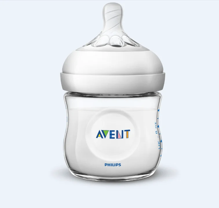 Avent SCF030/17 Natural Biberon tetina 0+ luni 125 ml