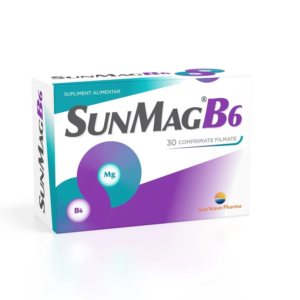 Sunmag B6 30 comprimate
