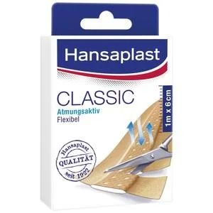 Hansaplast Classic Plasturi  banda 1m x 6cm