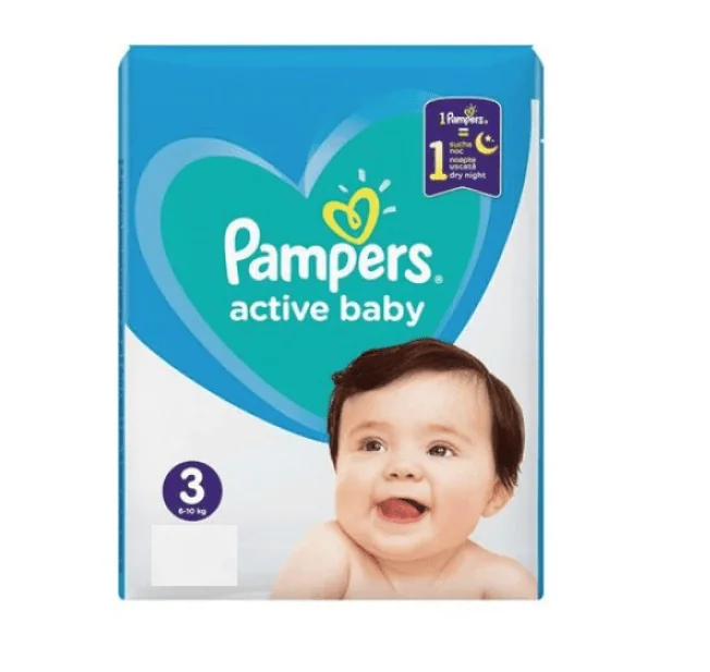 Pampers Active Baby nr.3 6-10 kg 29 bucati