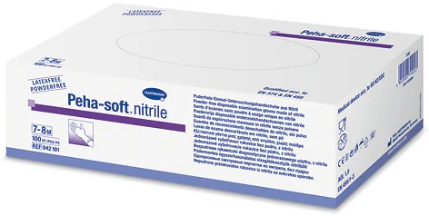Hartamnn Peha-Soft Nitrile Fino Manusi S 10 bucati