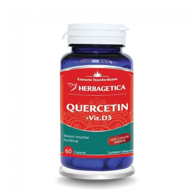 Quercetin + Vitamina D3 60 capsule