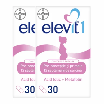 Elevit 1 30 comprimate oferta 1+1 50% din al- II -lea