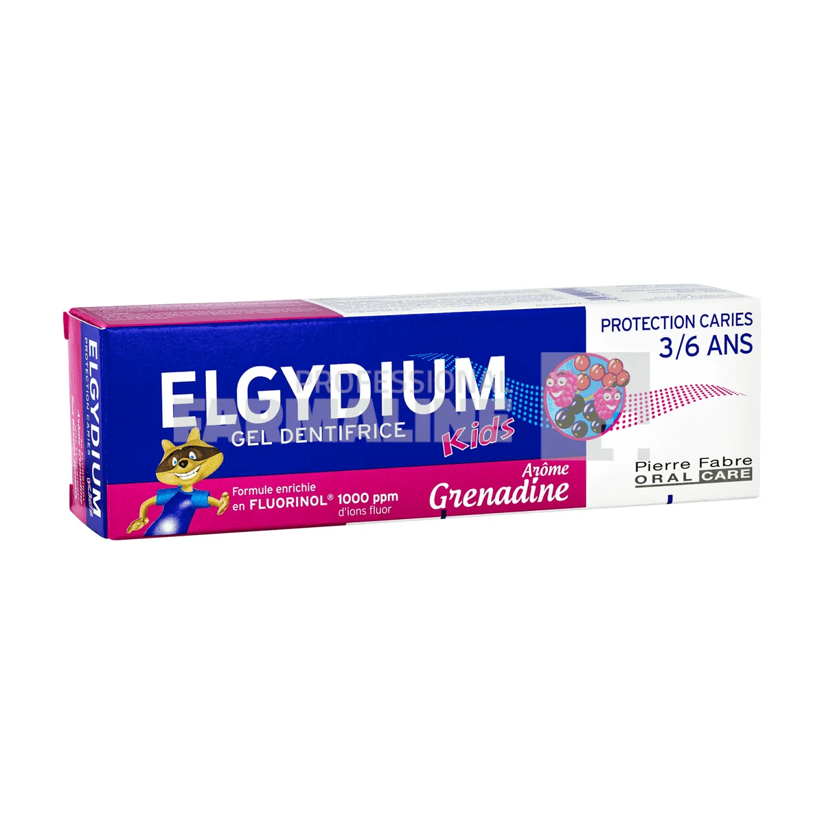 Elgydium Pasta de dinti Kids aroma de fructe de padure 3-6 ani 50 ml