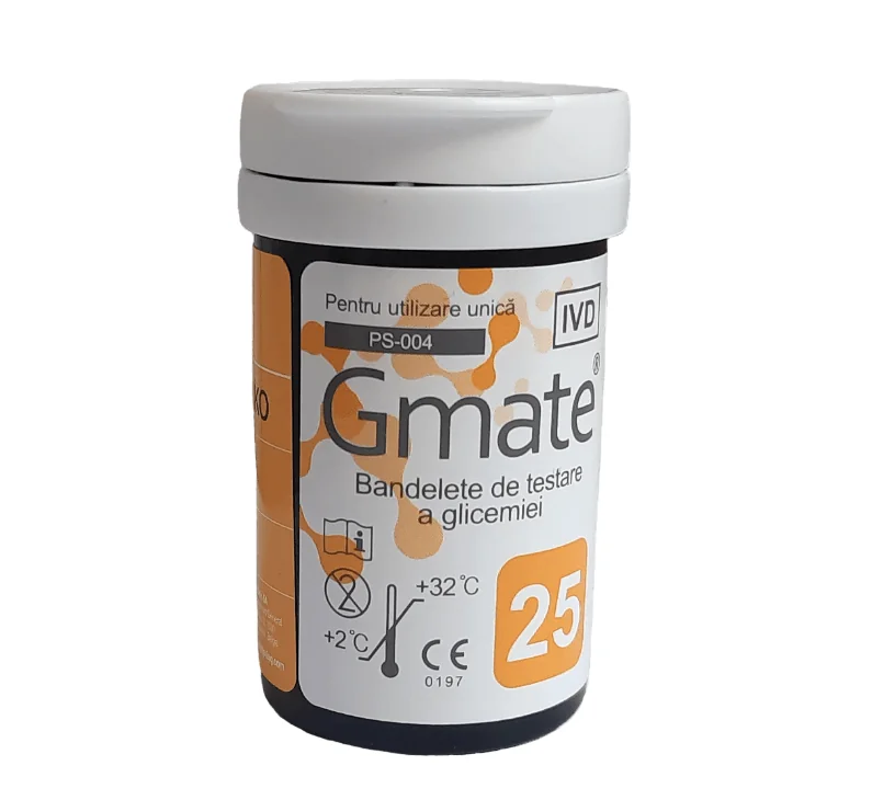 Gmate Teste de glicemie 50 bucati