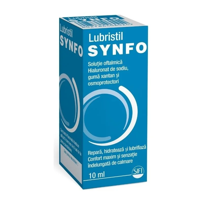 Lubristil Synfo Solutie oftalmica 10 ml