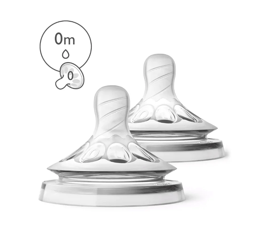 Avent SCF040/27 Tetina natural ultra soft 0+ luni 2 bucati