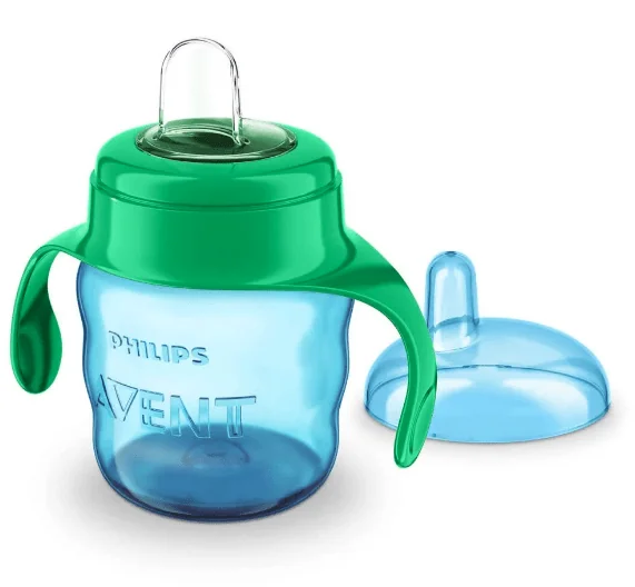 Avent SCF551/05 Cana cu tetina moale si manere baieti 6+ luni 200 ml