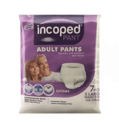Incoped Scutece pentru adulti tip chilot XL 7 bucati